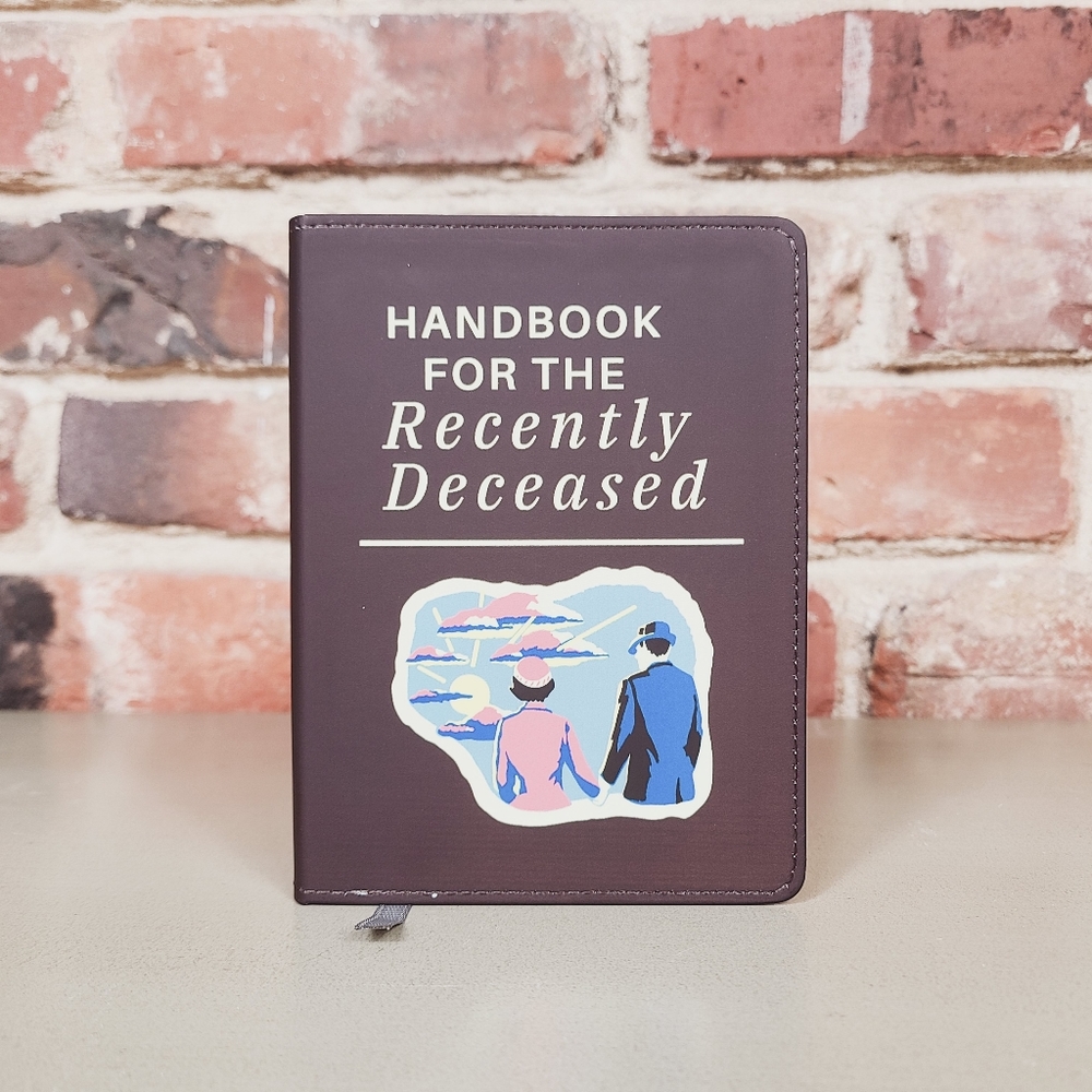 Handbook for the Recently Deceased Journal, Beetlejuice Notebook, Nostalgic